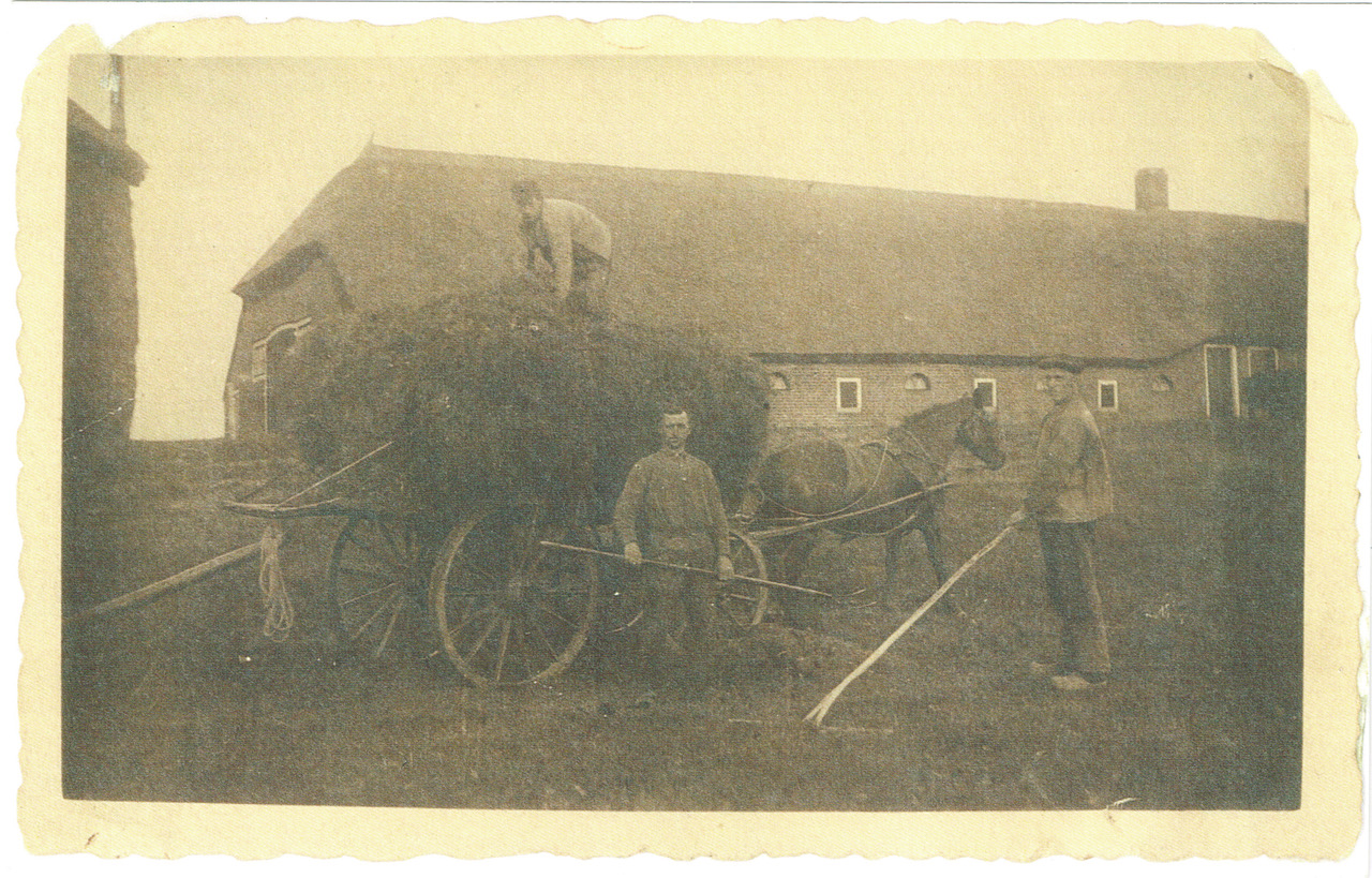 foto van Dries van Dijk (1870-1951) en Wiechert van Dijk (1898-1961) uit Kampen